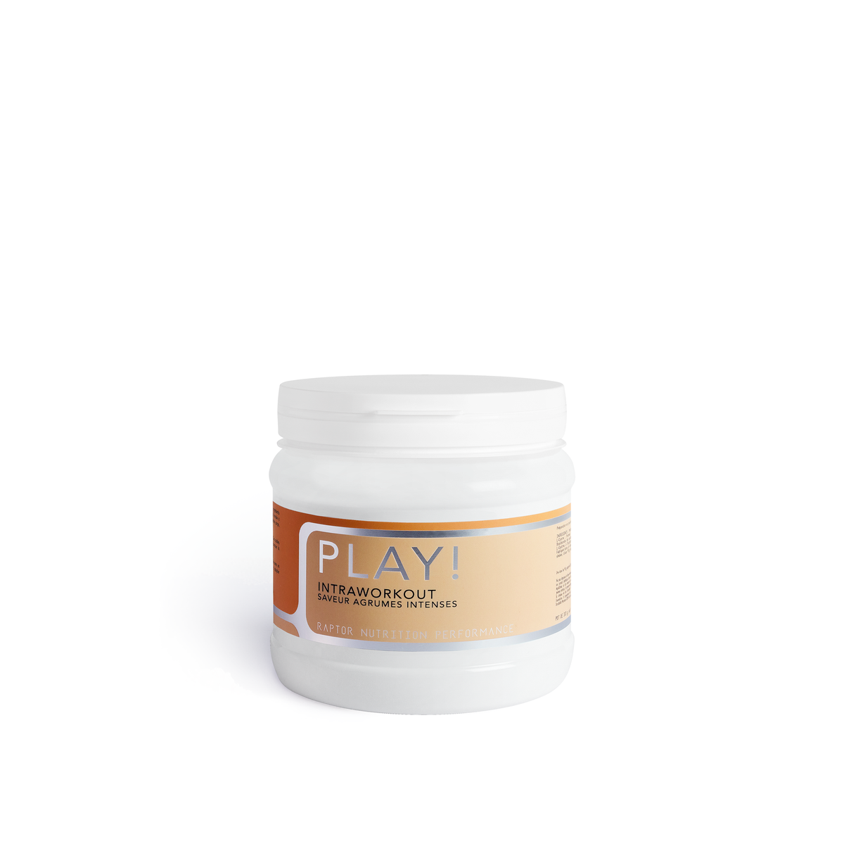 PLAY ! - IntraWorkout - Hydratation, Énergie, Récupération — Thé Pêche
